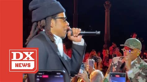 Jay Z Performs Classics At Pharrell’s Star Studded Louis